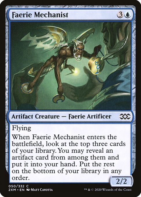 Magic the Gathering Card - Faerie Mechanist - MTG Circle