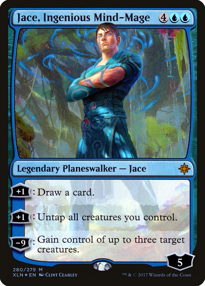 Magic the Gathering Card - Jace, Ingenious Mind-Mage - MTG Circle