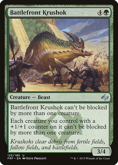 Magic the Gathering Card - Battlefront Krushok - MTG Circle