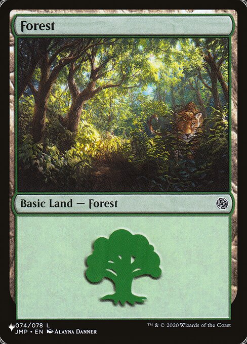Magic the Gathering Card - Forest - MTG Circle