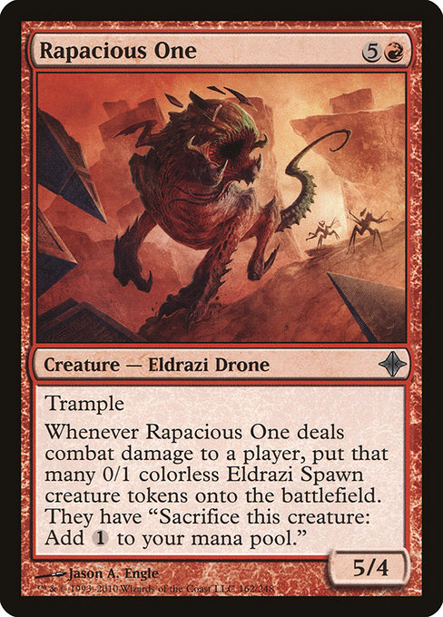 Magic the Gathering Card - Rapacious One - MTG Circle
