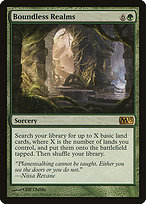Magic the Gathering Card - Boundless Realms - MTG Circle