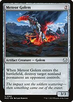 Magic the Gathering Card - Meteor Golem - MTG Circle