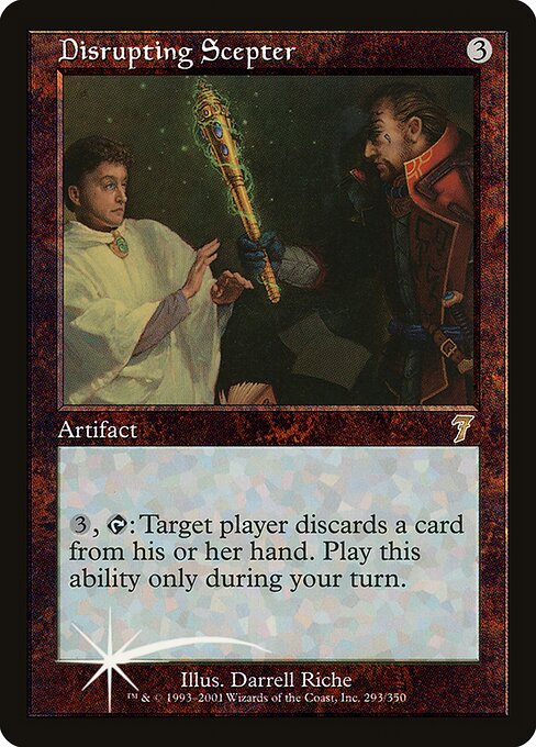 Magic the Gathering Card - Disrupting Scepter - MTG Circle