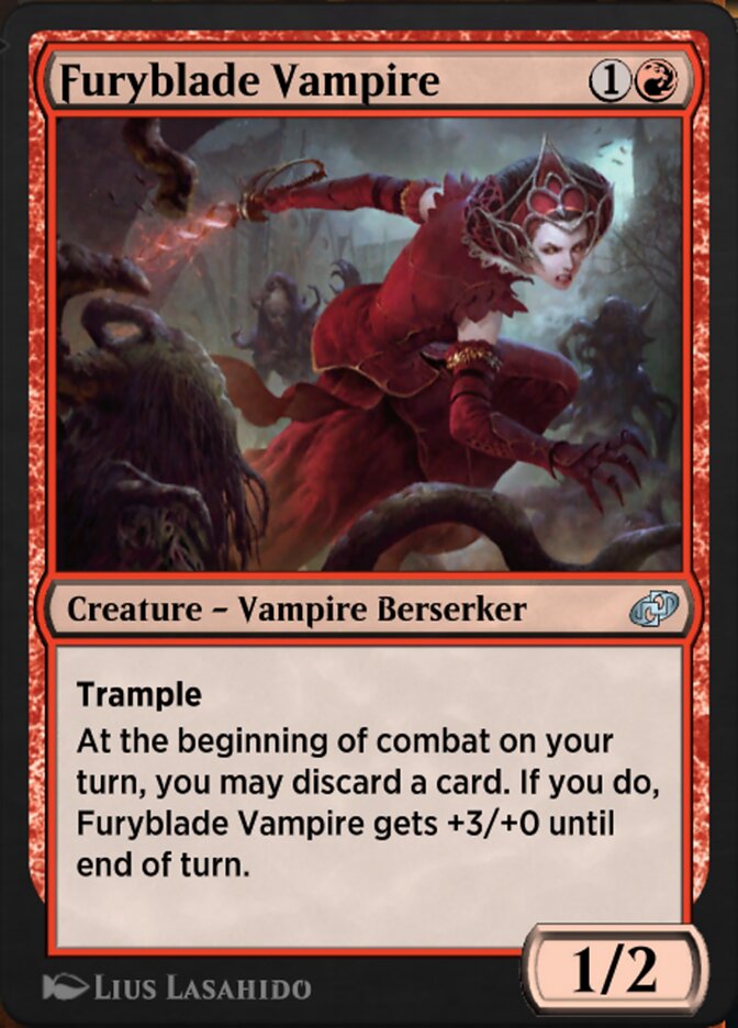 Magic the Gathering Card - Furyblade Vampire - MTG Circle