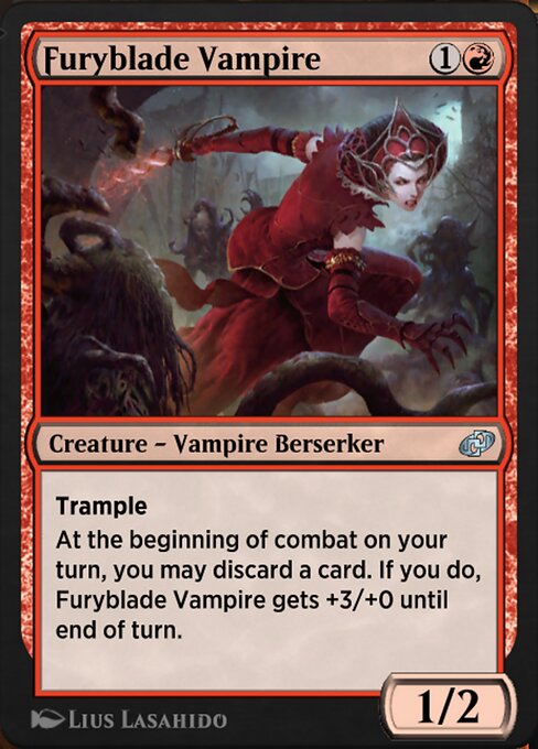 Magic the Gathering Card - Furyblade Vampire - MTG Circle