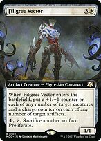 Magic the Gathering Card - Filigree Vector - MTG Circle