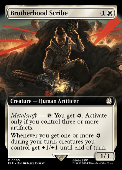 Magic the Gathering Card - Brotherhood Scribe - MTG Circle