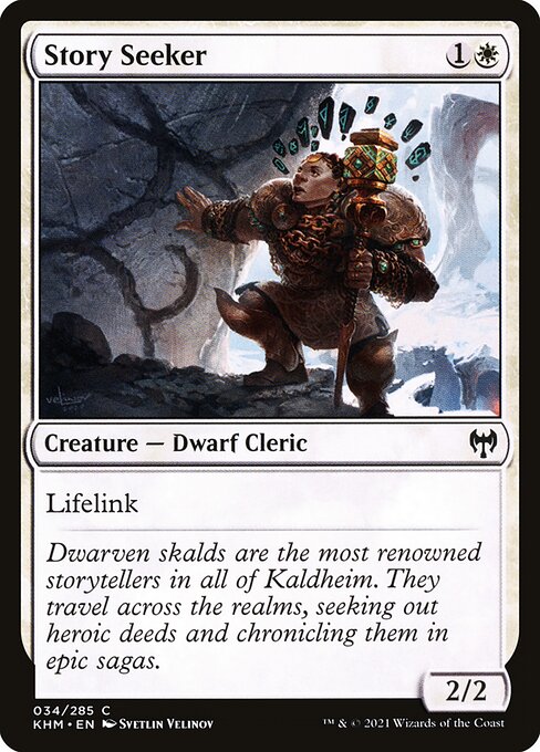 Magic the Gathering Card - Story Seeker - MTG Circle