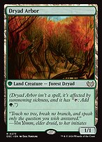 Magic the Gathering Card - Dryad Arbor - MTG Circle