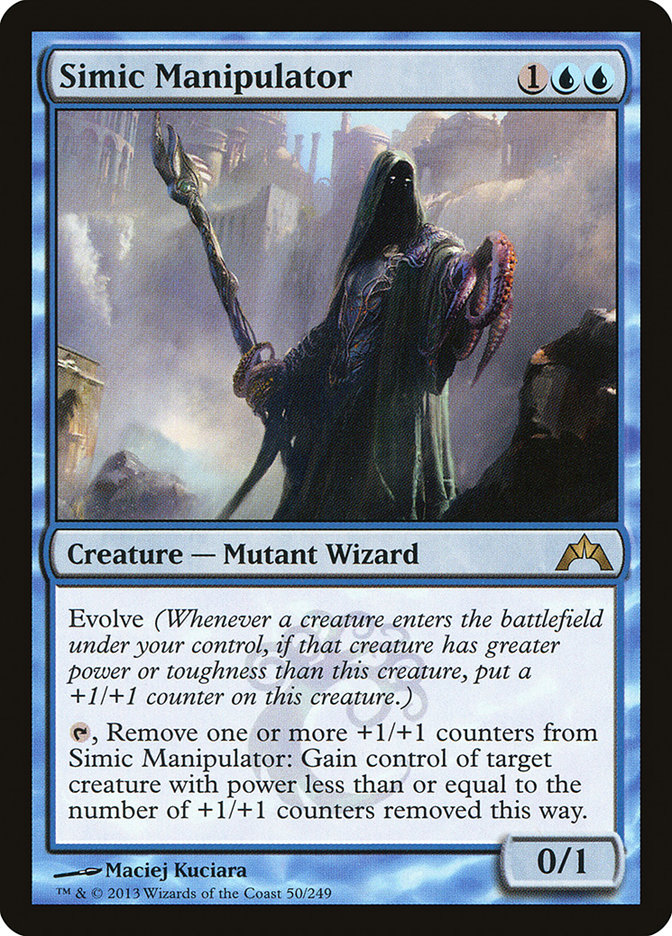 Magic the Gathering Card - Simic Manipulator - MTG Circle
