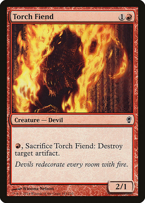 Magic the Gathering Card - Torch Fiend - MTG Circle