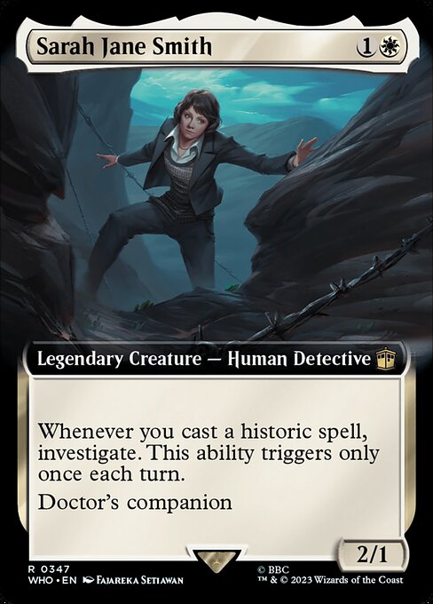 Magic the Gathering Card - Sarah Jane Smith - MTG Circle