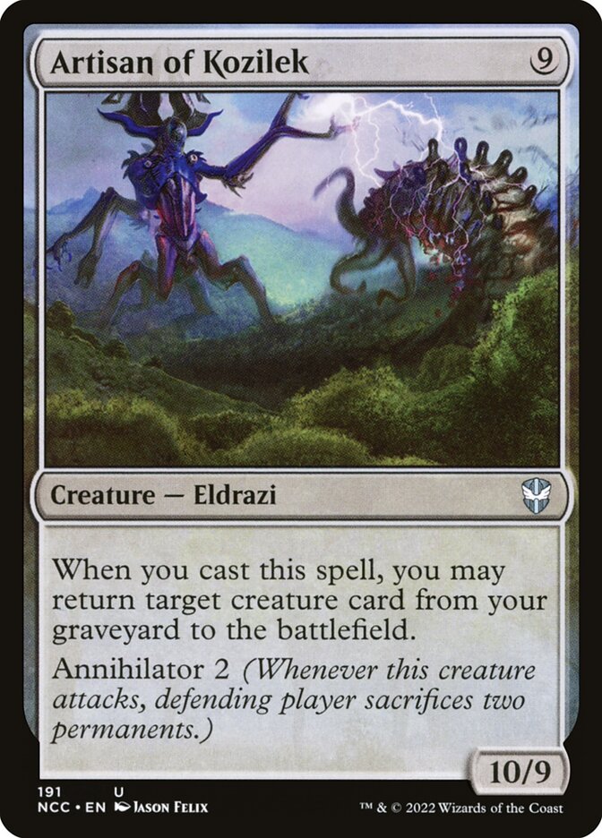 Magic the Gathering Card - Artisan of Kozilek - MTG Circle