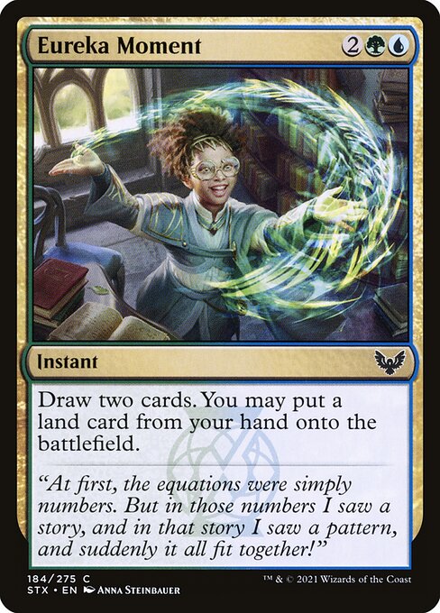 Magic the Gathering Card - Eureka Moment - MTG Circle