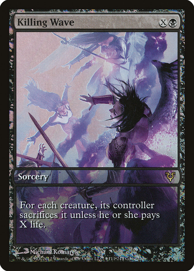 Magic the Gathering Card - Killing Wave - MTG Circle