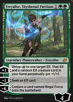 Magic the Gathering Card - Freyalise, Skyshroud Partisan - MTG Circle