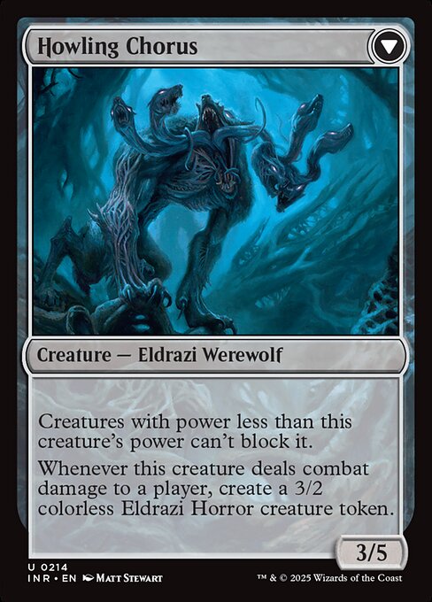 Magic the Gathering Card - Howling Chorus - MTG Circle