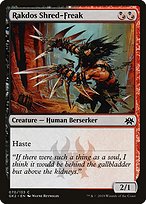 Magic the Gathering Card - Rakdos Shred-Freak - MTG Circle