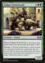 Magic the Gathering Card - Golgari Brownscale - MTG Circle