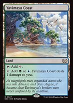 Magic the Gathering Card - Yavimaya Coast - MTG Circle