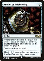 Magic the Gathering Card - Amulet of Safekeeping - MTG Circle