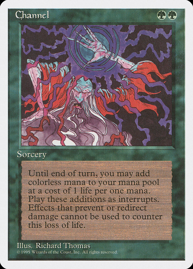 Magic the Gathering Card - Channel - MTG Circle