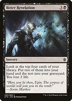 Magic the Gathering Card - Bitter Revelation - MTG Circle