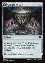 Magic the Gathering Card - Chalice of Life // Chalice of Death - MTG Circle
