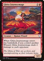Magic the Gathering Card - Ghitu Journeymage - MTG Circle