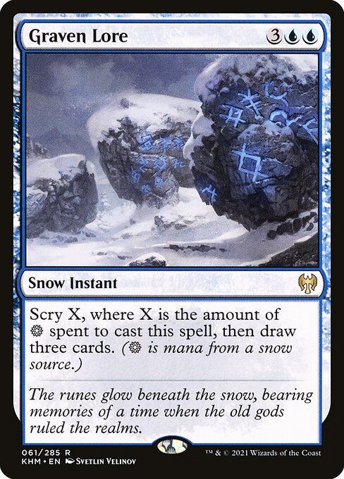 Magic the Gathering Card - Graven Lore - MTG Circle