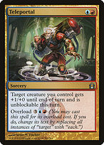 Magic the Gathering Card - Teleportal - MTG Circle
