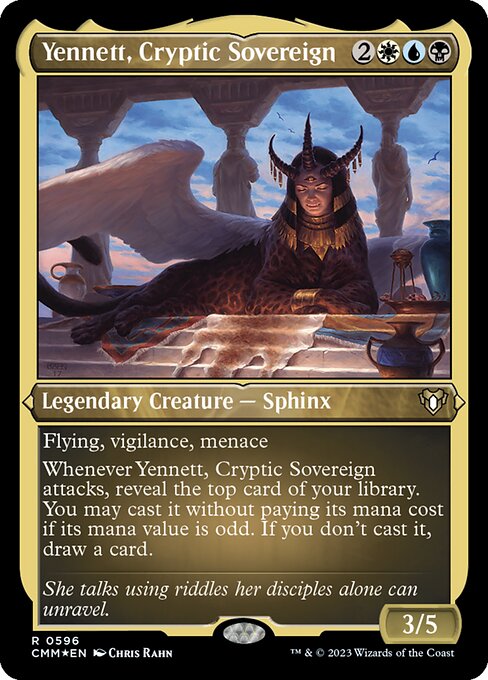 Magic the Gathering Card - Yennett, Cryptic Sovereign - MTG Circle