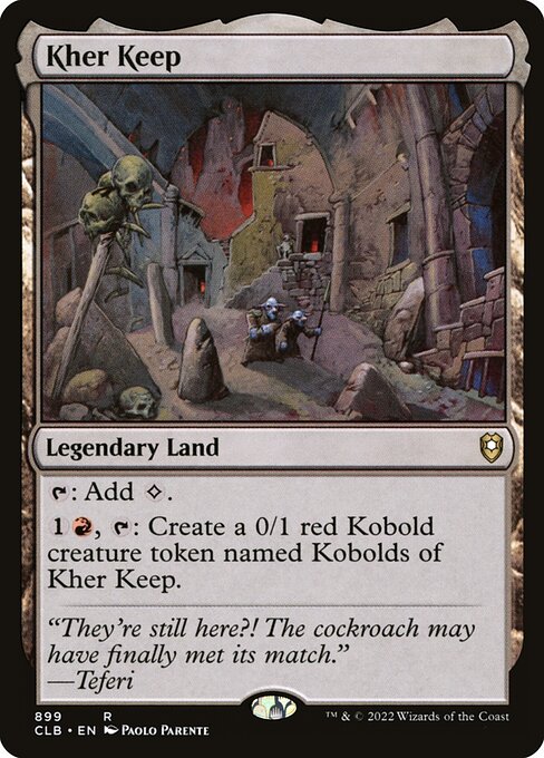 Magic the Gathering Card - Kher Keep - MTG Circle
