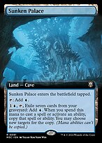 Magic the Gathering Card - Sunken Palace - MTG Circle