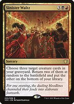 Magic the Gathering Card - Sinister Waltz - MTG Circle