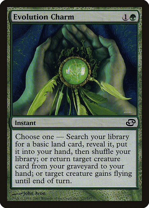Magic the Gathering Card - Evolution Charm - MTG Circle