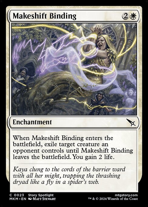 Magic the Gathering Card - Makeshift Binding - MTG Circle