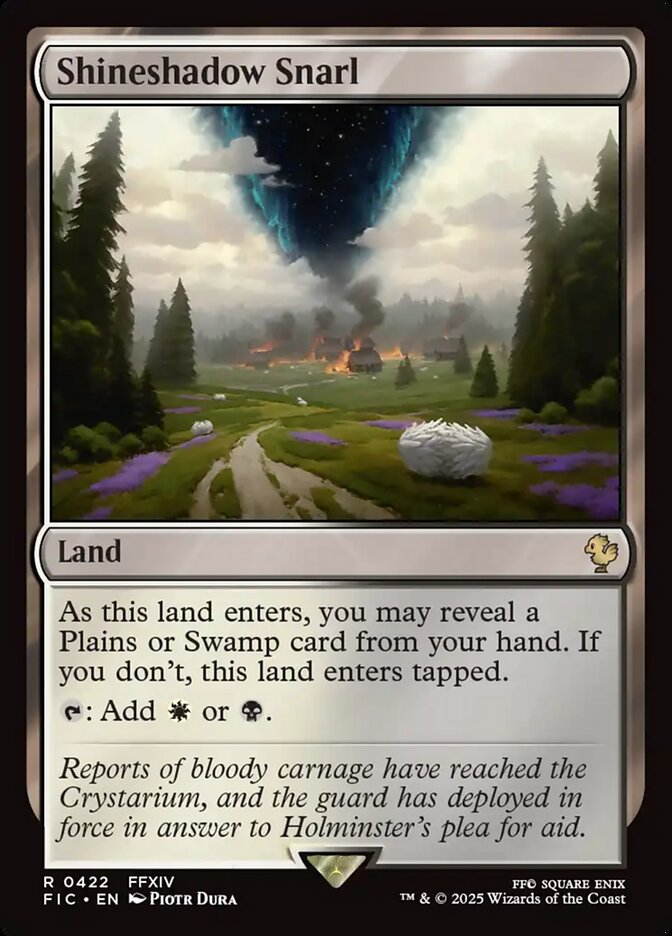 Magic the Gathering Card - Shineshadow Snarl - MTG Circle