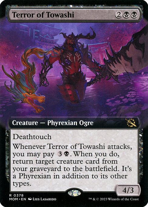 Magic the Gathering Card - Terror of Towashi - MTG Circle