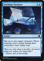 Magic the Gathering Card - Decision Paralysis - MTG Circle