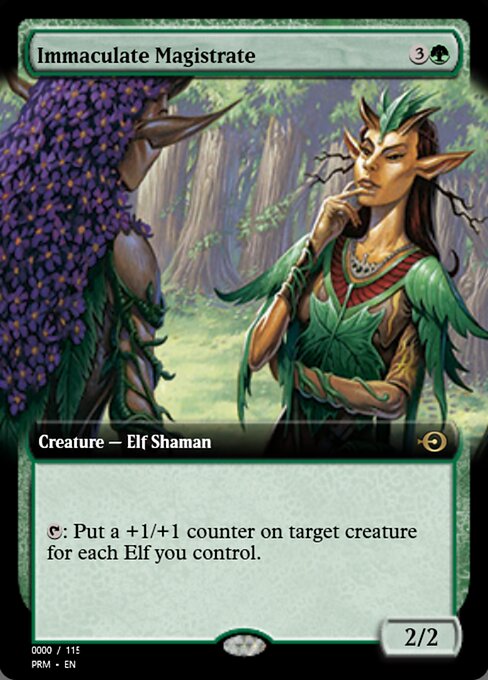 Magic the Gathering Card - Immaculate Magistrate - MTG Circle