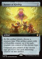 Magic the Gathering Card - Banner of Kinship - MTG Circle