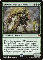Magic the Gathering Card - Greenwarden of Murasa - MTG Circle