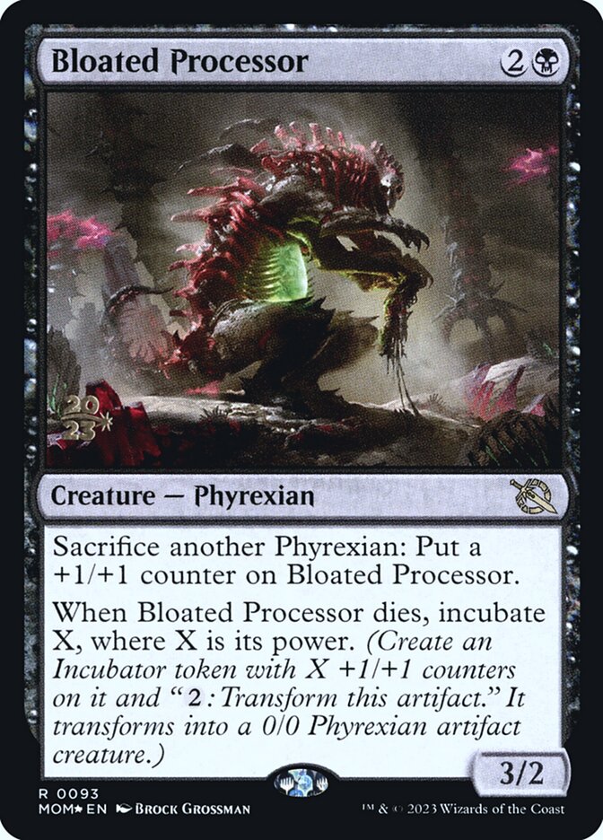 Magic the Gathering Card - Bloated Processor - MTG Circle