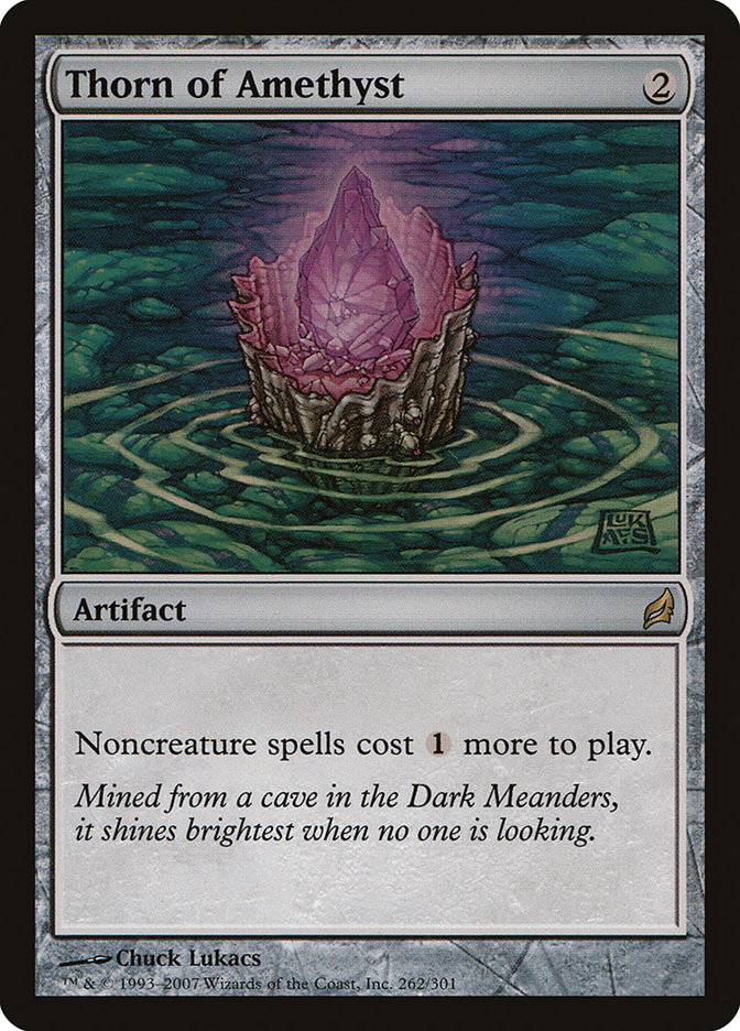 Magic the Gathering Card - Thorn of Amethyst - MTG Circle