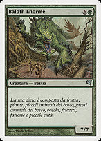 Magic the Gathering Card - Enormous Baloth - MTG Circle