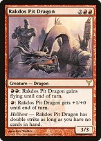 Magic the Gathering Card - Rakdos Pit Dragon - MTG Circle