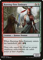 Magic the Gathering Card - Burning-Tree Emissary - MTG Circle