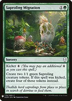 Magic the Gathering Card - Saproling Migration - MTG Circle